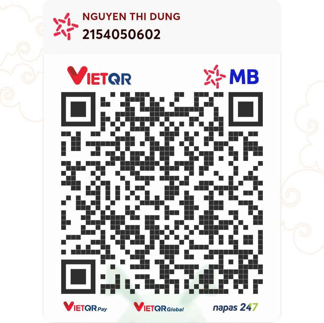 Mã QR thanh toán MB Bank cho Nguyễn Thị Dung